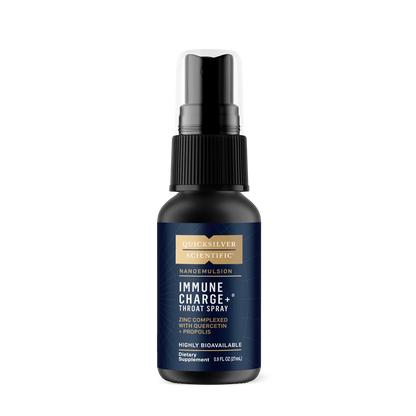 Quicksilver Scientific Immune Charge+ Throat Spray, 27 mL spray bottle