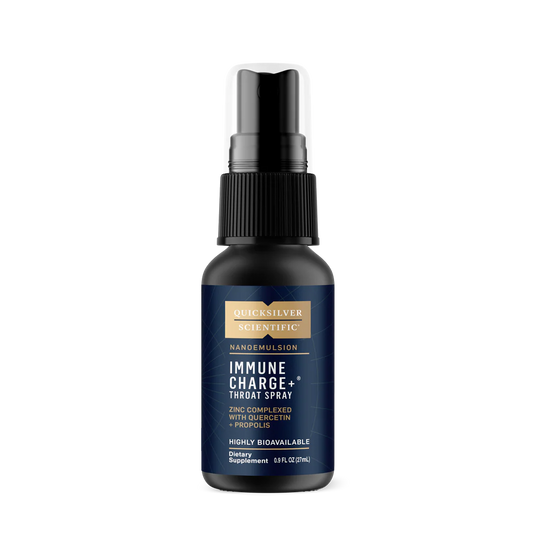 Quicksilver Scientific Immune Charge+ Throat Spray, 27 mL spray bottle